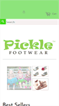 Mobile Screenshot of pickleshoes.com